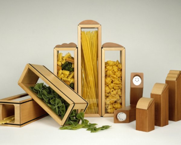 Holzdosen und Streuer